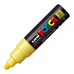 Uni Posca PC-7M Boyama Markörü 4.5-5.5 mm. SARI - 1