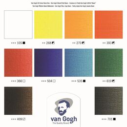 Van Gogh Basic Box Ahşap Çantalı Yağlı Boya Seti