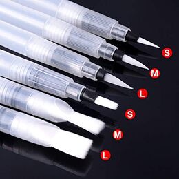 Waterbrush Su Hazneli Fırça Seti 6 Farklı Kalınlık - 3