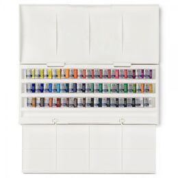 Winsor & Newton Cotman 1/2 Tablet Sulu Boya Seti 45 Renk - 2