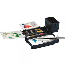 Winsor & Newton Cotman Field Box 1/2 Tablet Sulu Boya Seti 12 Renk - 3