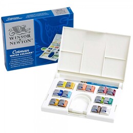 Winsor & Newton Cotman Sulu Boya Seti Compact Set 14 Renk - Thumbnail