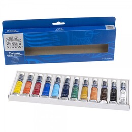 Winsor & Newton Cotman Tüp Sulu Boya Seti 12 Renk x 8 ml. - Thumbnail