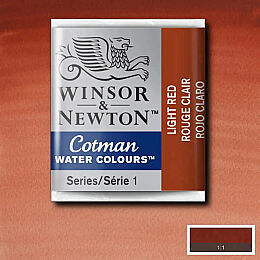Winsor & Newton Cotman Yarım Tablet Sulu Boya 362 Light Red - 1
