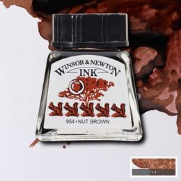 Winsor & Newton Drawing Ink Çizim Mürekkebi 14 ml. 441 Nut Brown