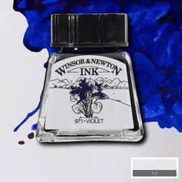 Winsor & Newton Drawing Ink Çizim Mürekkebi 14 ml. 688 Violet