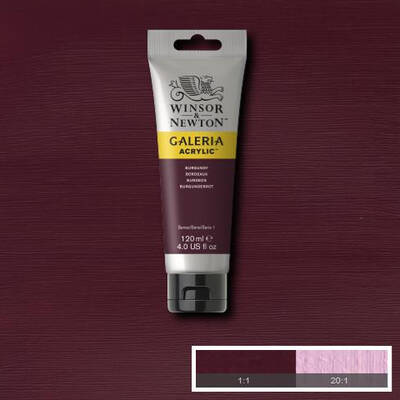 Winsor & Newton Galeria Akrilik Boya 120 ml. 075 Burgundy