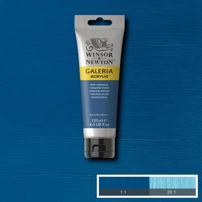 Winsor & Newton Galeria Akrilik Boya 120 ml. 232 Deep Turquoise