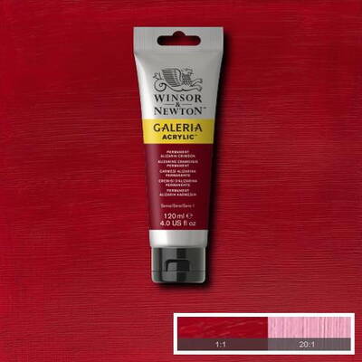 Winsor & Newton Galeria Akrilik Boya 120 ml. 466 Permanent Alizarin Crimson