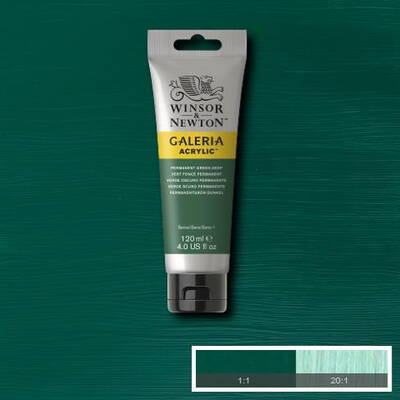 Winsor & Newton Galeria Akrilik Boya 120 ml. 482 Permanent Green Deep