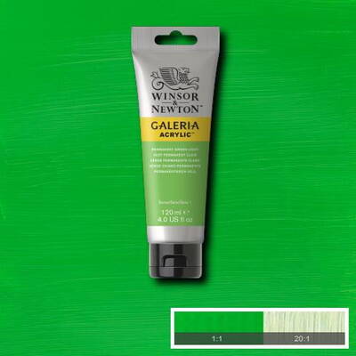 Winsor & Newton Galeria Akrilik Boya 120 ml. 483 Permanent Green Light