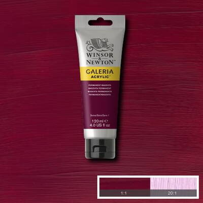 Winsor & Newton Galeria Akrilik Boya 120 ml. 488 Permanent Magenta