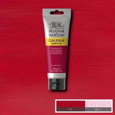 Winsor & Newton Galeria Akrilik Boya 120 ml. 502 Permanent Rose