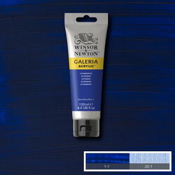 Winsor & Newton Galeria Akrilik Boya 120 ml. 660 Ultramarine - Thumbnail