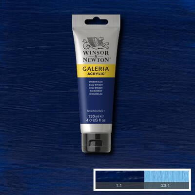 Winsor & Newton Galeria Akrilik Boya 120 ml. 706 Winsor Blue