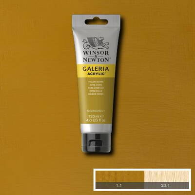 Winsor & Newton Galeria Akrilik Boya 120 ml. 744 Yellow Ochre