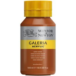 Winsor & Newton Galeria Akrilik Boya 500 ml. 074 Burnt Sienna