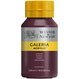 Winsor & Newton Galeria Akrilik Boya 500 ml. 075 Burgundy