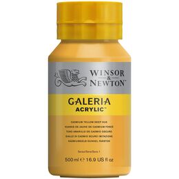 Winsor & Newton Galeria Akrilik Boya 500 ml. 115 Cadmium Yellow Deep Hue