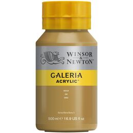 Winsor & Newton Galeria Akrilik Boya 500 ml. 283 Metallic Gold