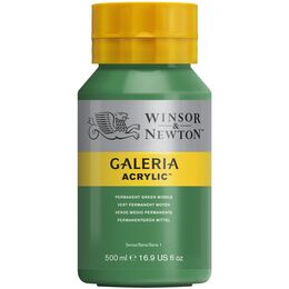 Winsor & Newton Galeria Akrilik Boya 500 ml. 484 Permanent Green Medium