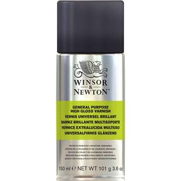 Winsor & Newton General Purpose High Gloss Varnish Çok Amaçlı Parlak Sprey Vernik 150 ml.
