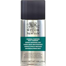 Winsor & Newton General Purpose Matt Varnish Çok Amaçlı Mat Sprey Vernik 150 ml.