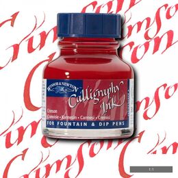 Winsor & Newton Kaligrafi Mürekkebi 30 ml. 203 CRIMSON