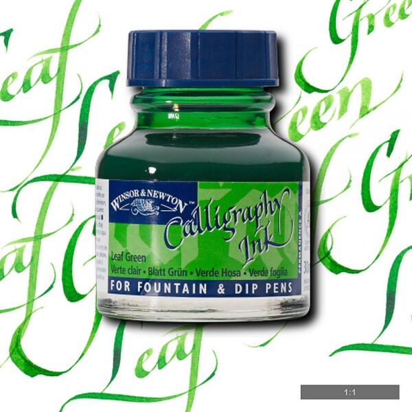 Winsor & Newton Kaligrafi Mürekkebi 30 Ml. 294 Leaf Green