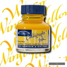 Winsor & Newton Kaligrafi Mürekkebi 30 ml. 730 WINSOR YELLOW