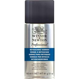 Winsor & Newton Professional Retouching Varnish Sprey Rötuş Verniği 150 ml.