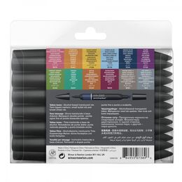 Winsor & Newton ProMarker Kalem Seti 12+1 Renk DÖVME TONLARI - 2