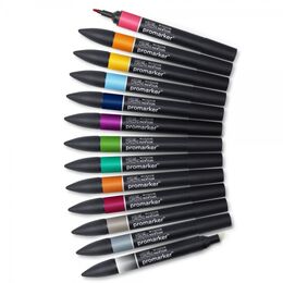 Winsor & Newton ProMarker Kalem Seti 12+1 Renk DÖVME TONLARI - 3