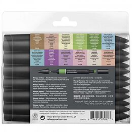 Winsor & Newton ProMarker Kalem Seti 12+1 Renk MANGA FANTASY - 2