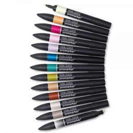 Winsor & Newton ProMarker Kalem Seti 12+1 Renk MANGA ROMANCE - 3