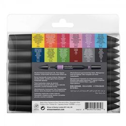 Winsor & Newton ProMarker Kalem Seti 12+1 Renk SET 1 - 2