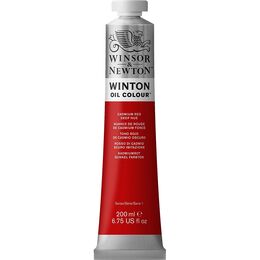 Winsor & Newton Winton Yağlı Boya 200 ml. 6 Cadmium Red Deep Hue