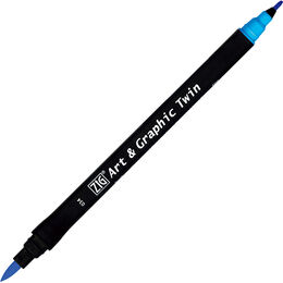 Zig Art & Graphic Twin Marker Çizim Kalemi 34 Light Blue