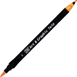 Zig Art & Graphic Twin Marker Çizim Kalemi 42 Light Orange