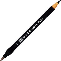 Zig Art & Graphic Twin Marker Çizim Kalemi 474 Dark Beige