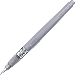 Zig Chu-Ji Doldurulabilir Brush Pen Fırça Uçlu Kalem SILVER - 1