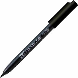 Zig Fudebiyori Brush Pen Fırça Uçlu Kalem 10 BLACK