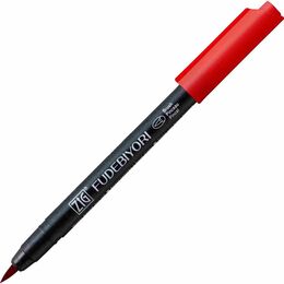Zig Fudebiyori Brush Pen Fırça Uçlu Kalem 22 CARMINE RED