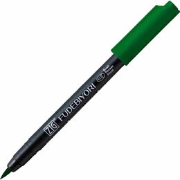 Zig Fudebiyori Brush Pen Fırça Uçlu Kalem 40 GREEN