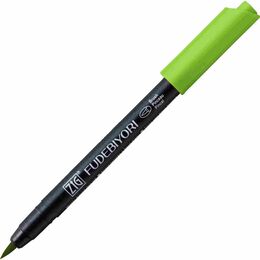 Zig Fudebiyori Brush Pen Fırça Uçlu Kalem 41 LIGHT GREEN