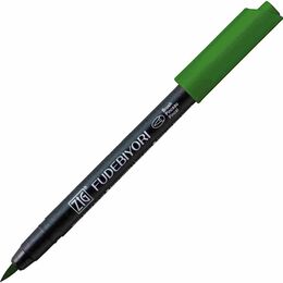 Zig Fudebiyori Brush Pen Fırça Uçlu Kalem 44 DEEP GREEN