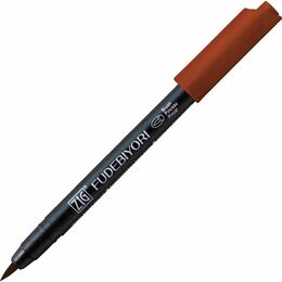 Zig Fudebiyori Brush Pen Fırça Uçlu Kalem 60 BROWN
