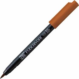 Zig Fudebiyori Brush Pen Fırça Uçlu Kalem 602 REDDISH BROWN