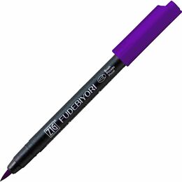 Zig Fudebiyori Brush Pen Fırça Uçlu Kalem 84 DEEP VIOLET