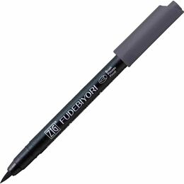 Zig Fudebiyori Brush Pen Fırça Uçlu Kalem 90 GRAY